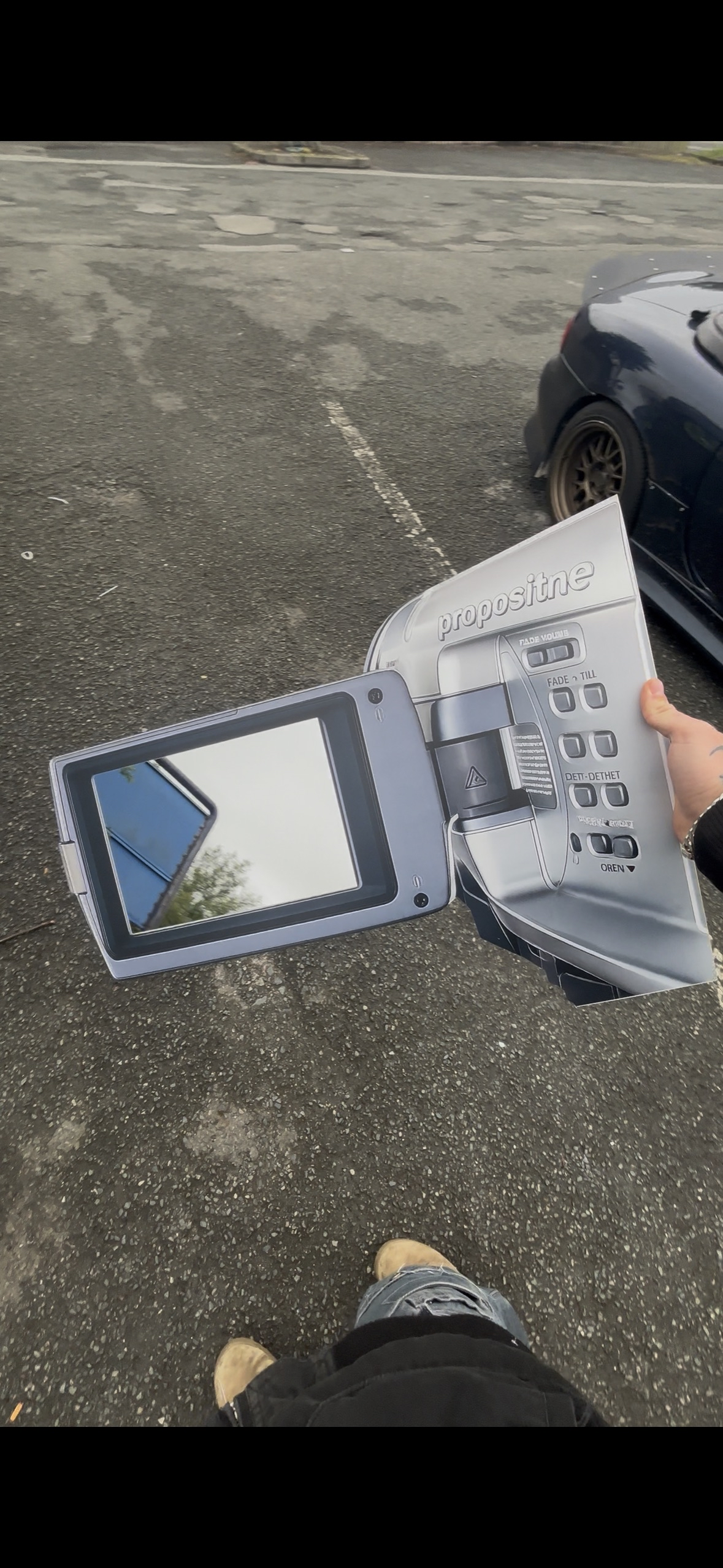 Camcorder + PSP Mirror Drop🔥